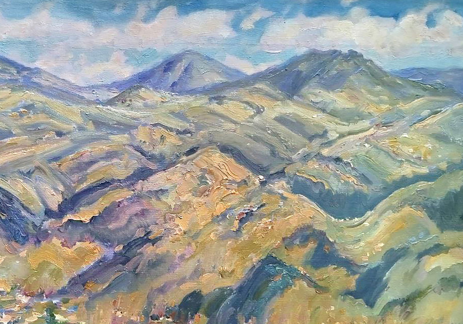 Oil painting Among the mountains Leonid Pavlenko - 3