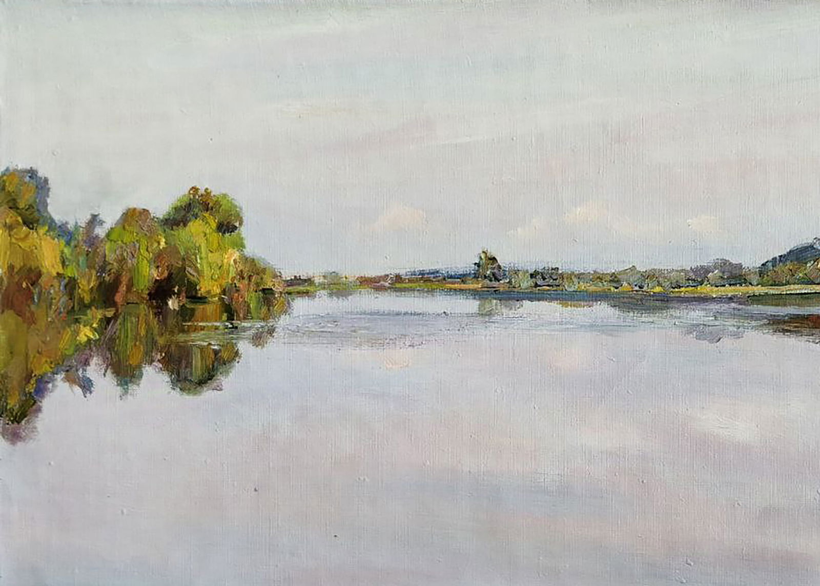 Oil painting Silence Leonid Pavlenko - 2