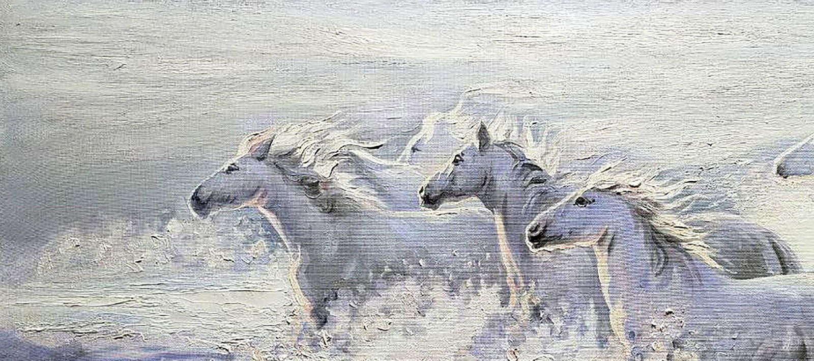 Oil painting Morning jogging Leonid Pavlenko - 2