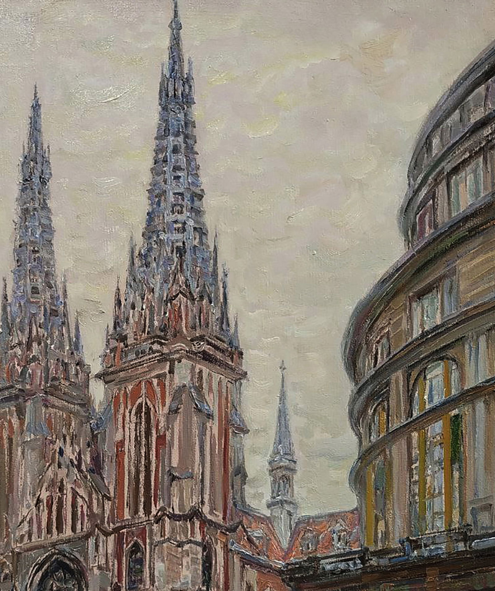 Oil painting Church of St. Nicholas Leonid Pavlenko - 3