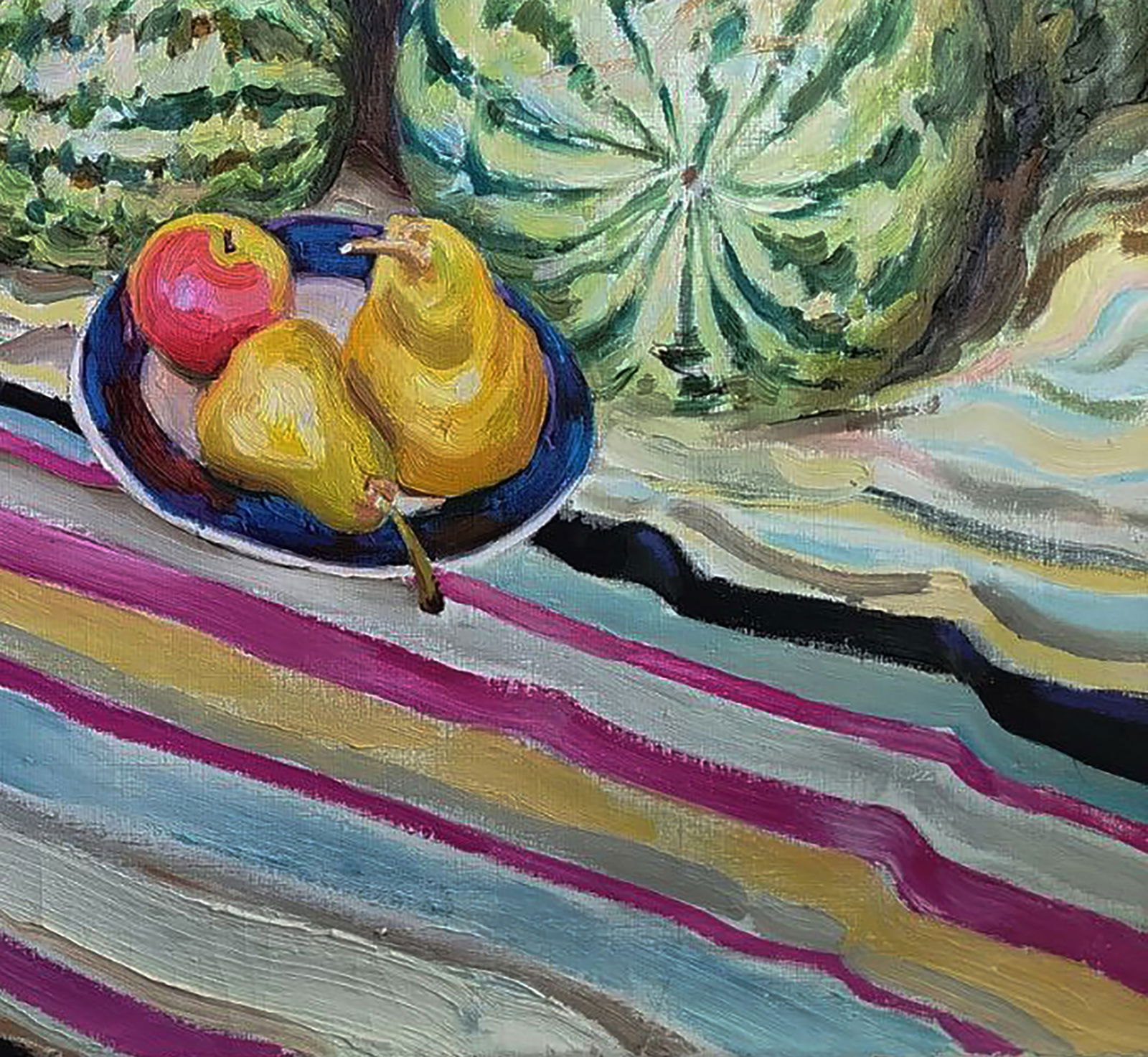Oil painting Watermelons and melons Leonid Pavlenko - 2
