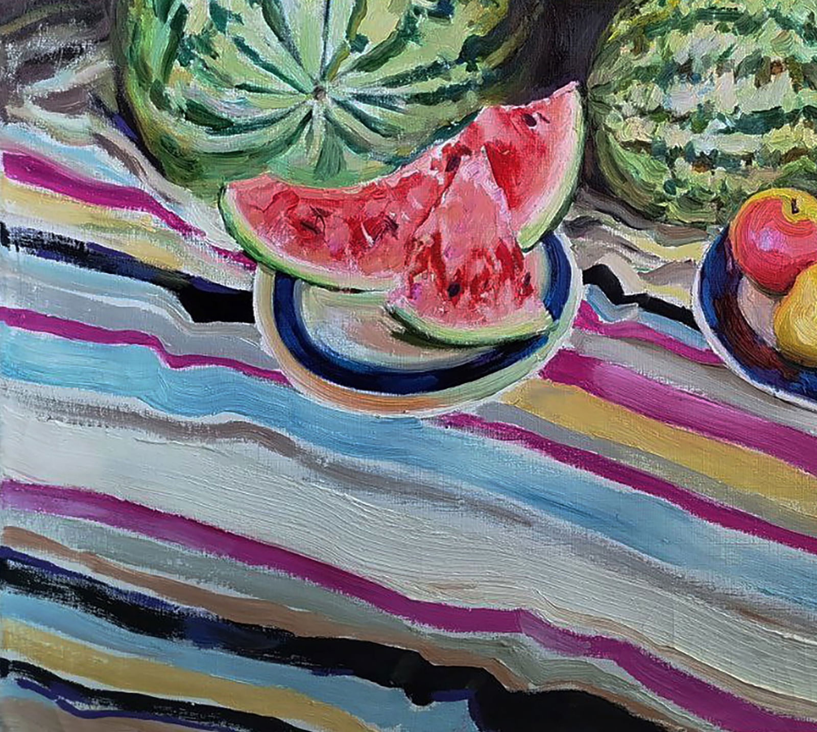 Oil painting Watermelons and melons Leonid Pavlenko - 3