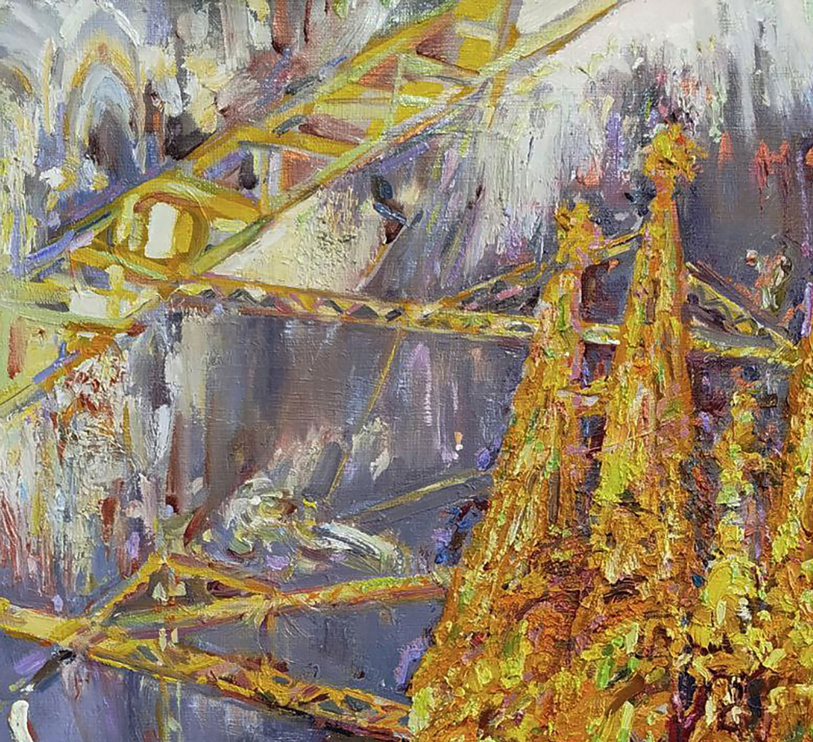 Oil painting Temple of the Holy Family Leonid Pavlenko - 4