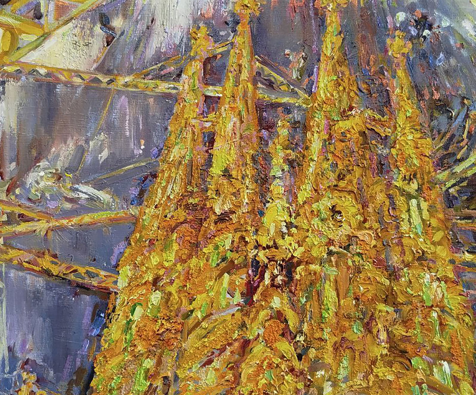 Oil painting Temple of the Holy Family Leonid Pavlenko - 6