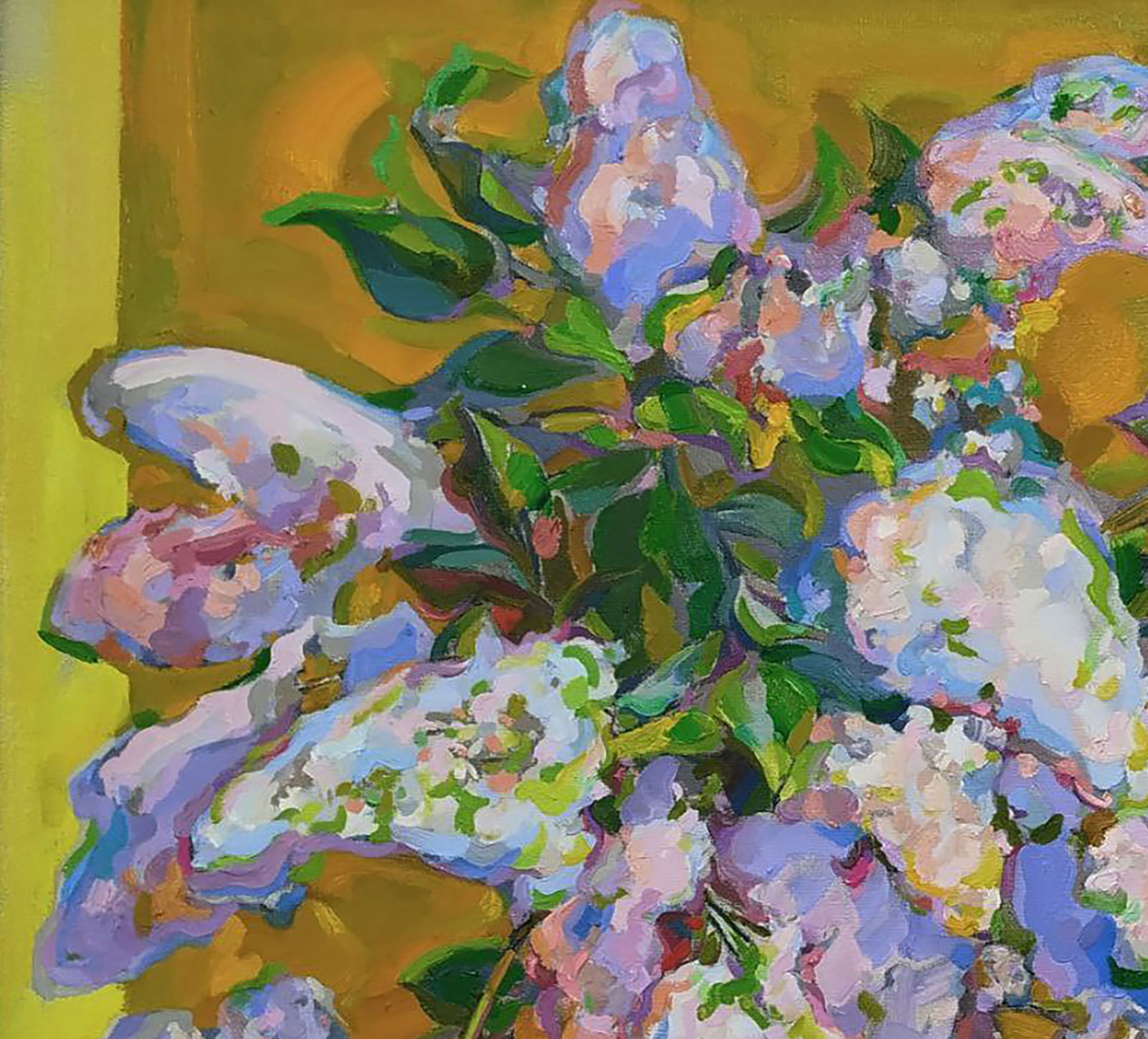 Oil painting A bouquet of lilacs Leonid Pavlenko - 4