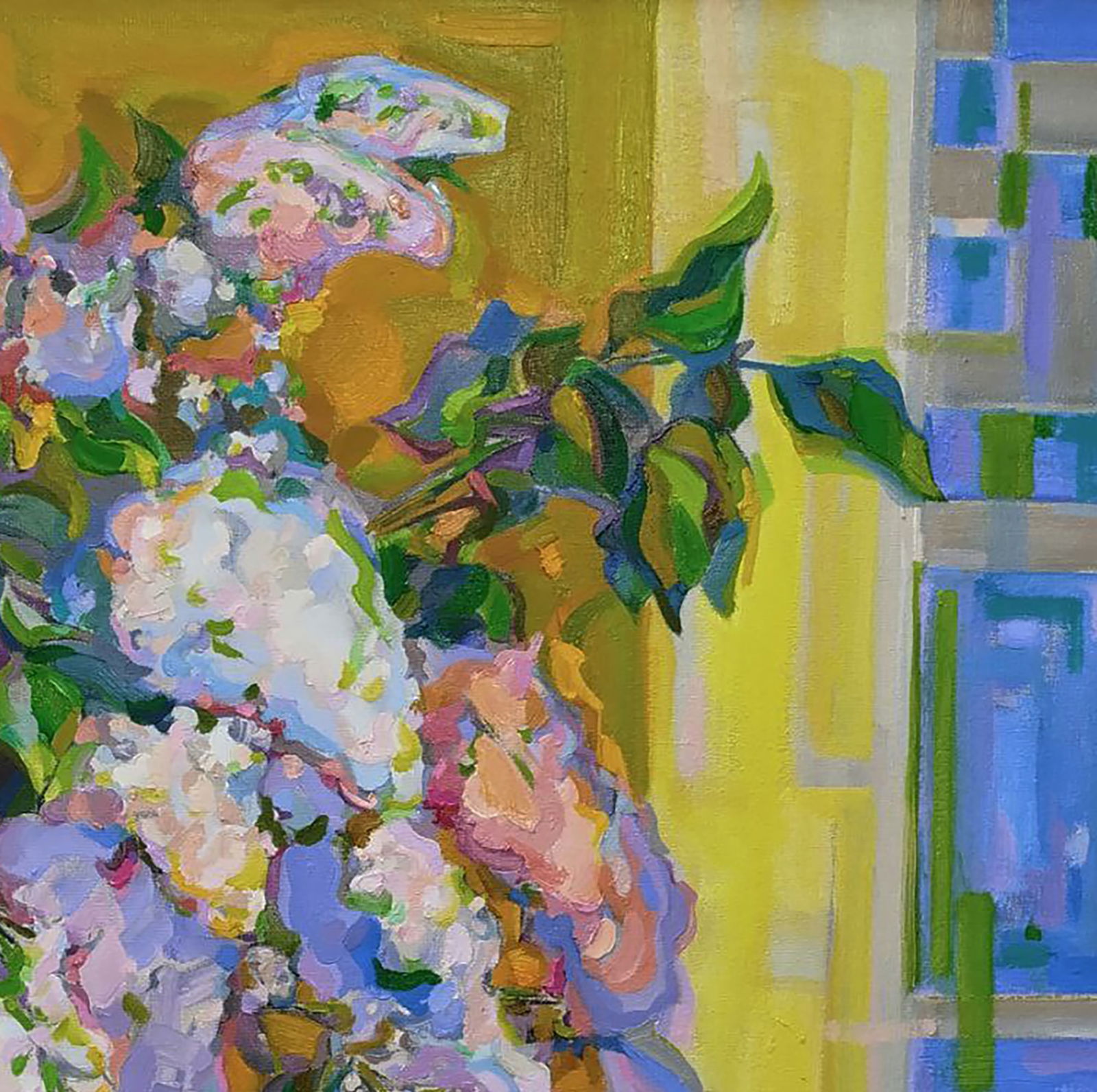 Oil painting A bouquet of lilacs Leonid Pavlenko - 5
