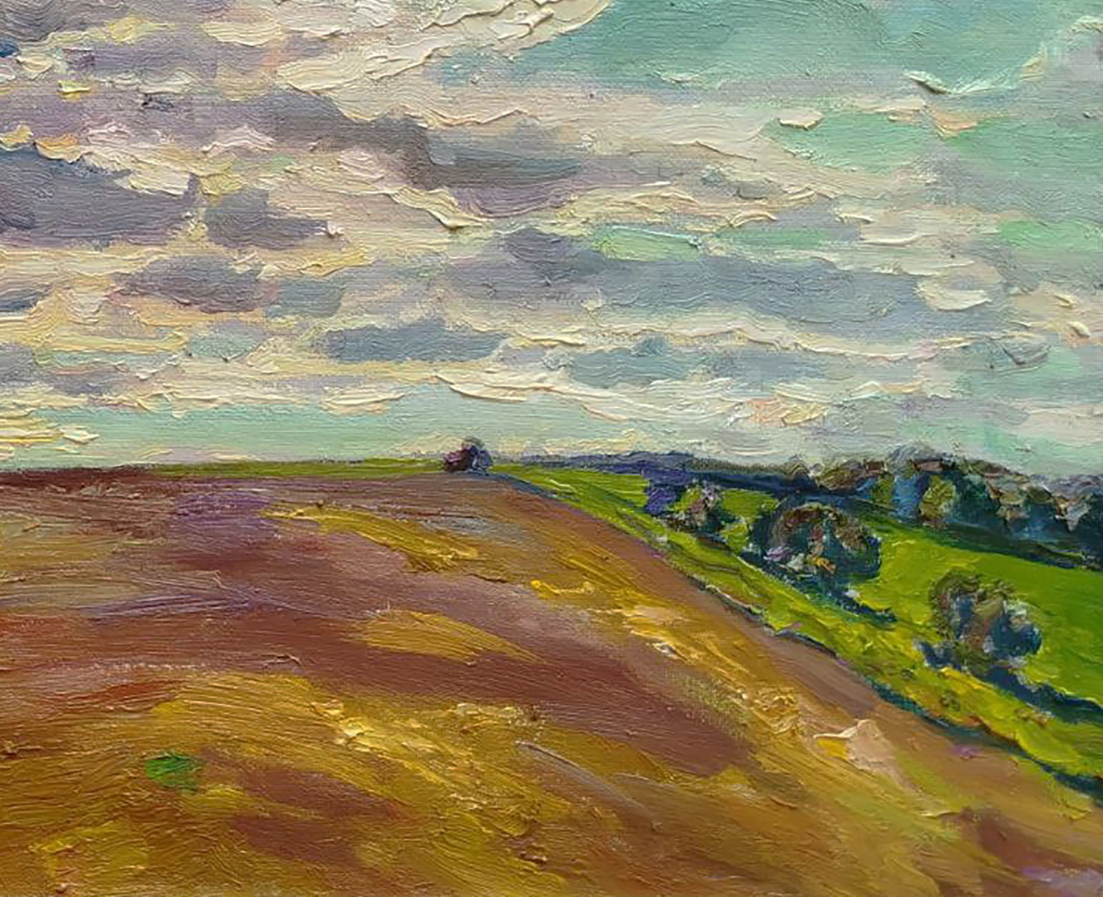 Oil painting On a July day Leonid Pavlenko - 2