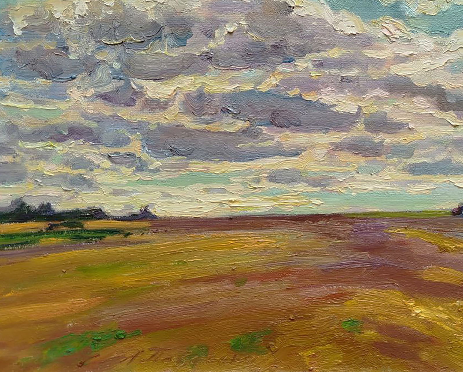 Oil painting On a July day Leonid Pavlenko - 3