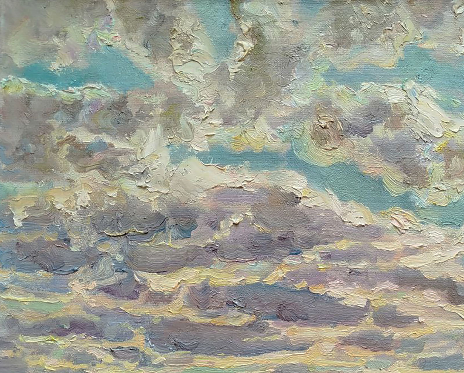 Oil painting On a July day Leonid Pavlenko - 4