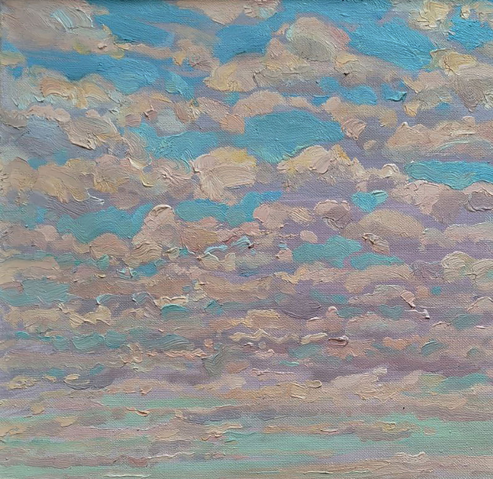 Oil painting Spring expanses of fields Leonid Pavlenko - 4