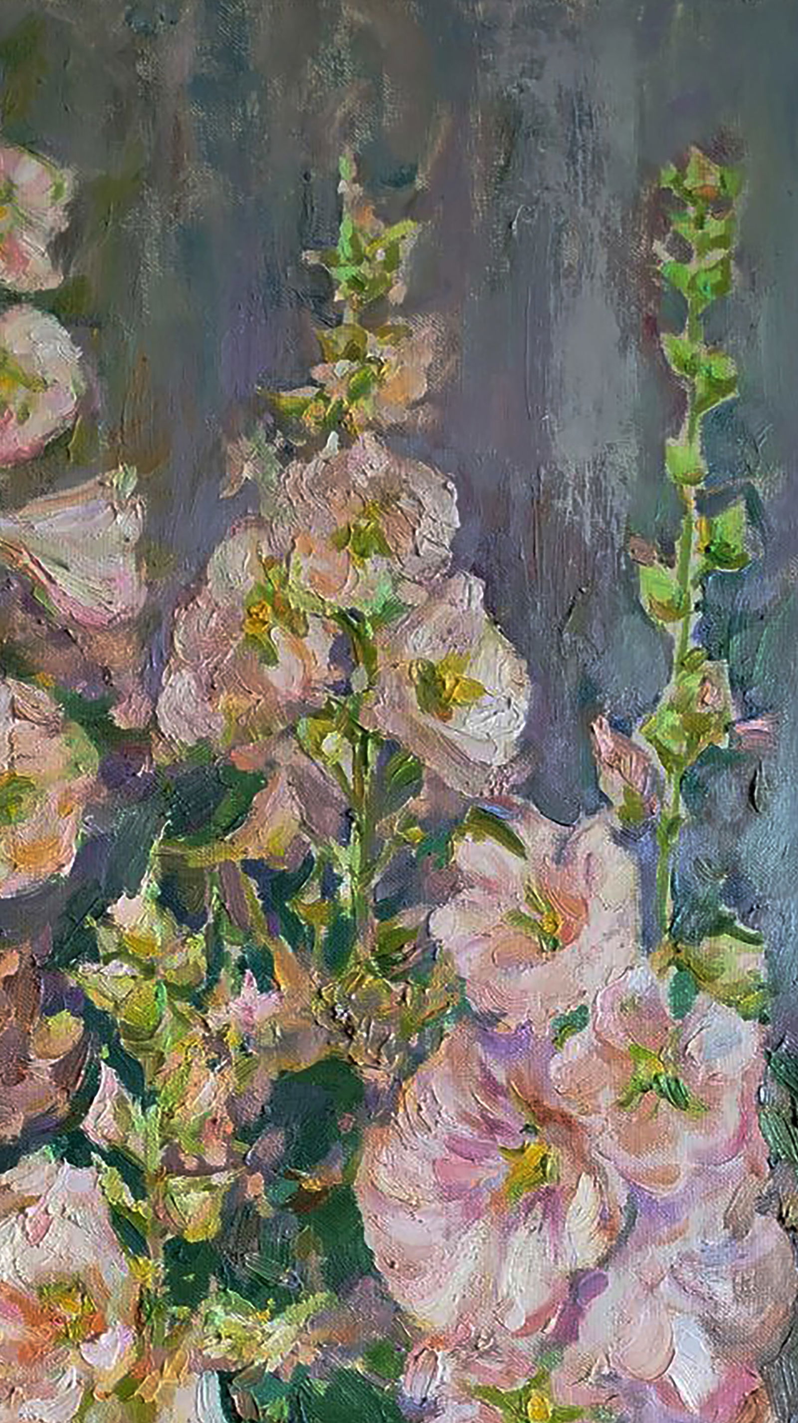 Oil painting Flowers in the garden Leonid Pavlenko - 5