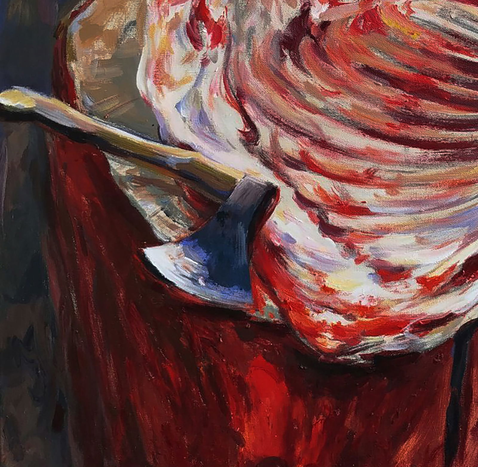 Oil painting Piece of meat Leonid Pavlenko - 3