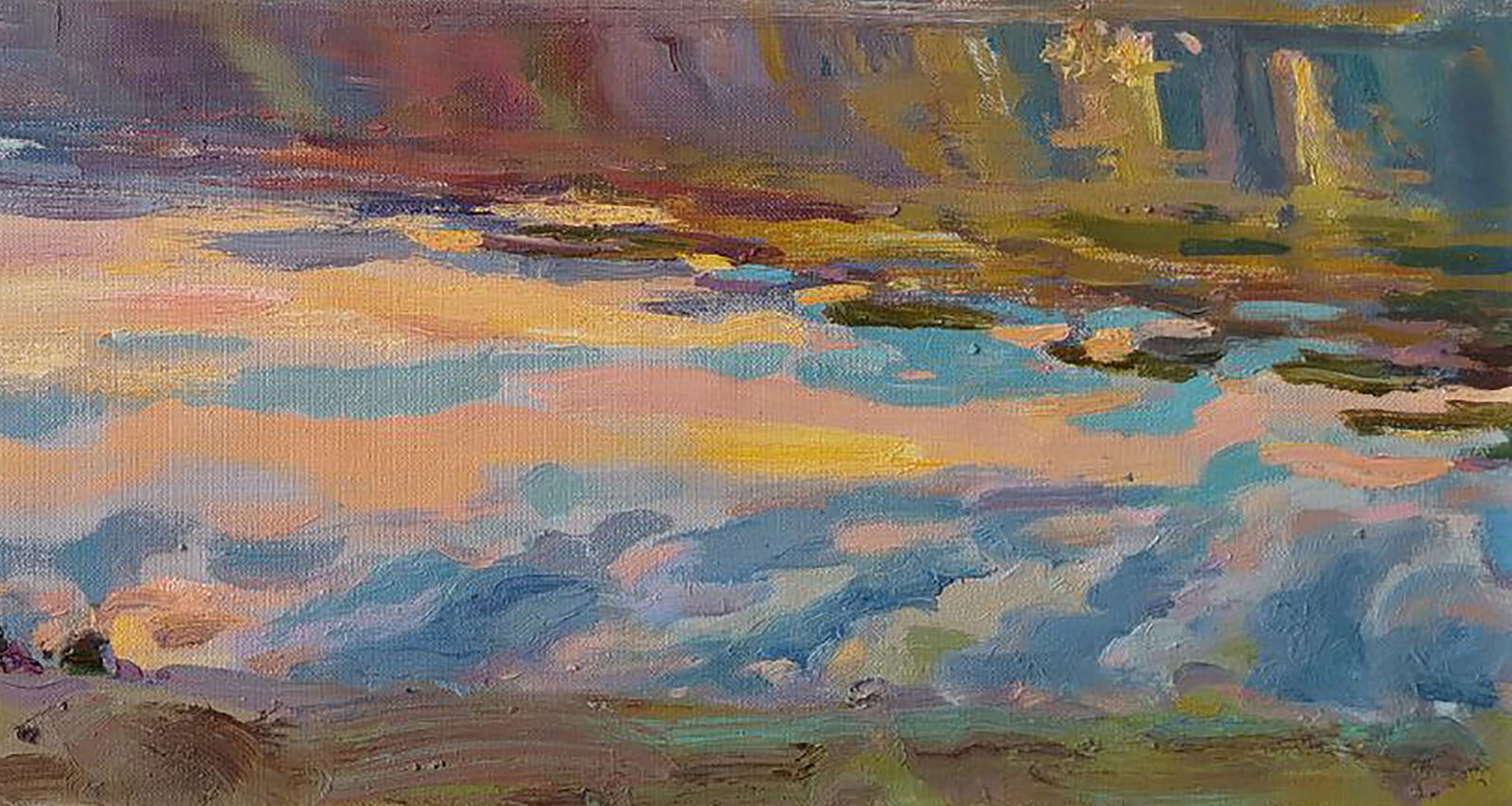 Oil painting Quiet morning Leonid Pavlenko - 2