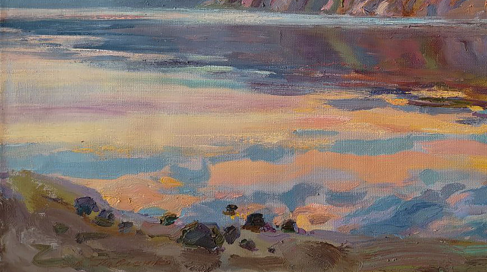 Oil painting Quiet morning Leonid Pavlenko - 3