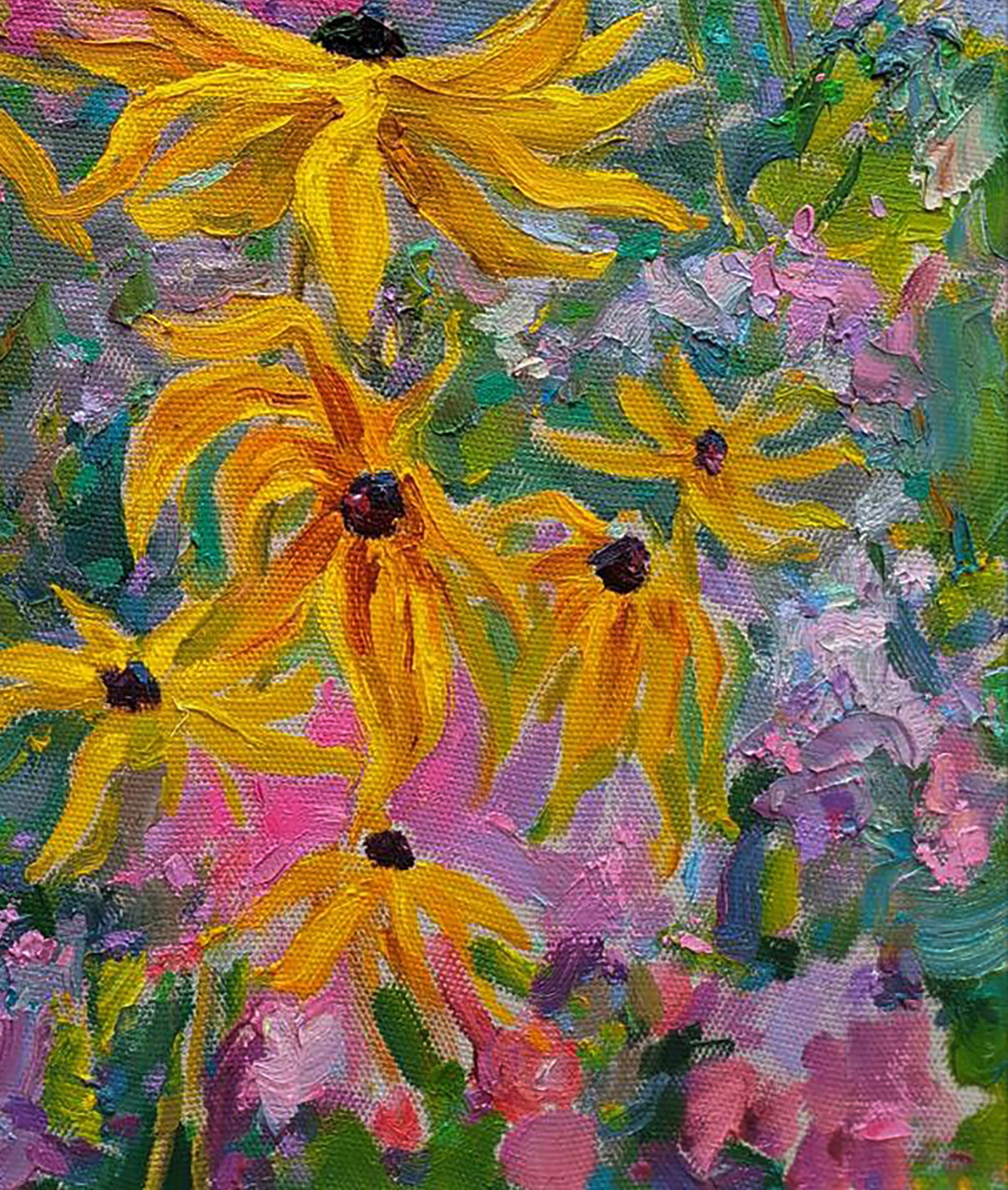 Oil painting The color of summer Leonid Pavlenko - 2