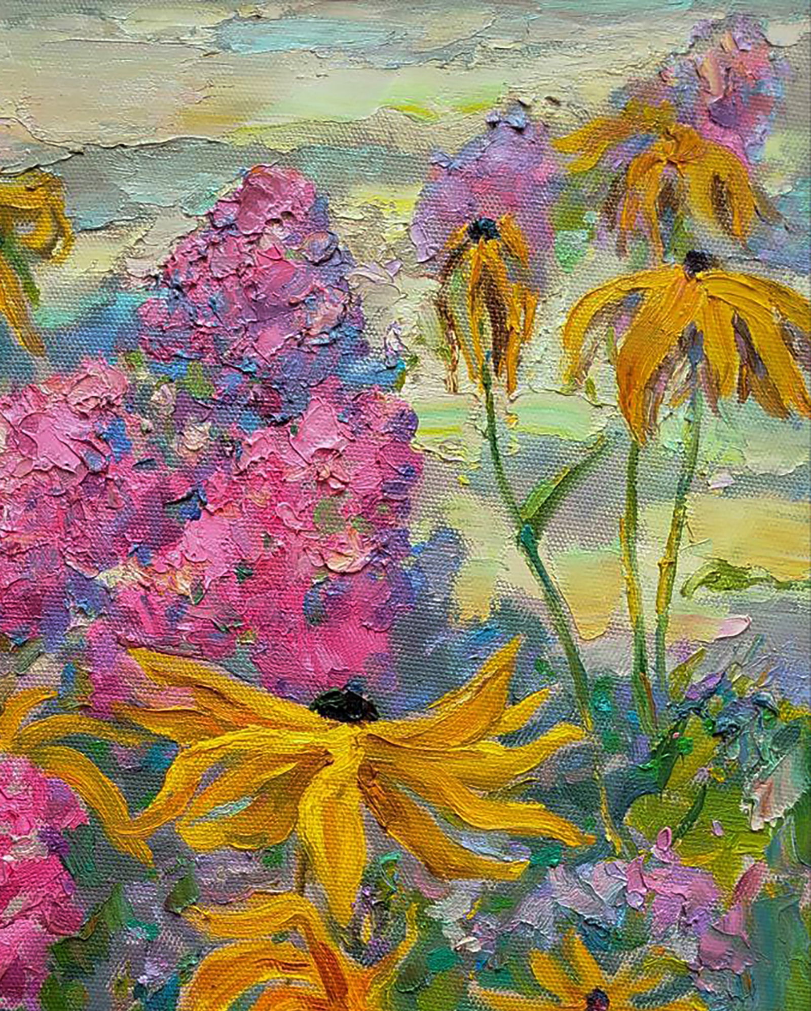 Oil painting The color of summer Leonid Pavlenko - 5