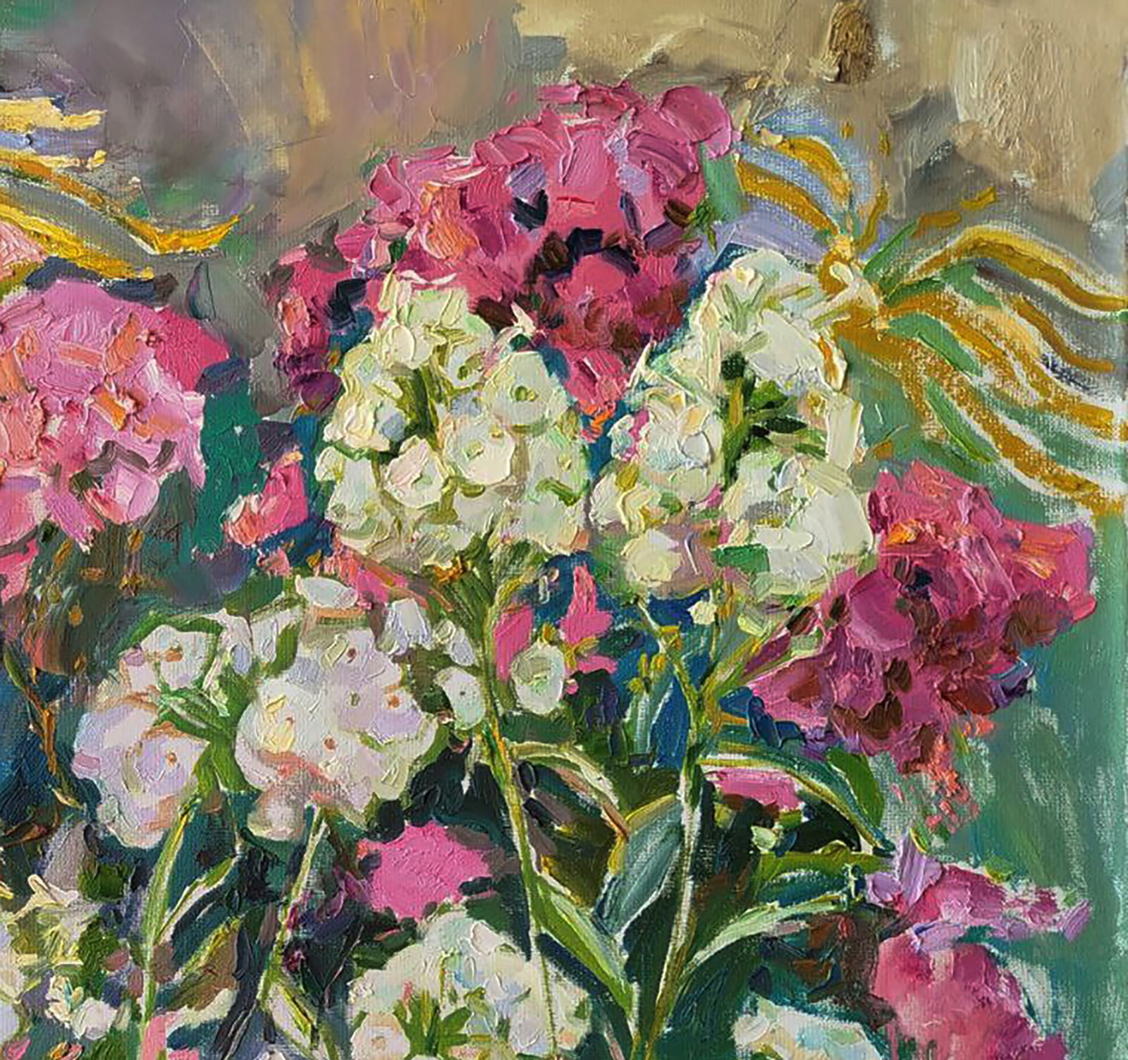 Oil painting Flowers of July Leonid Pavlenko - 5