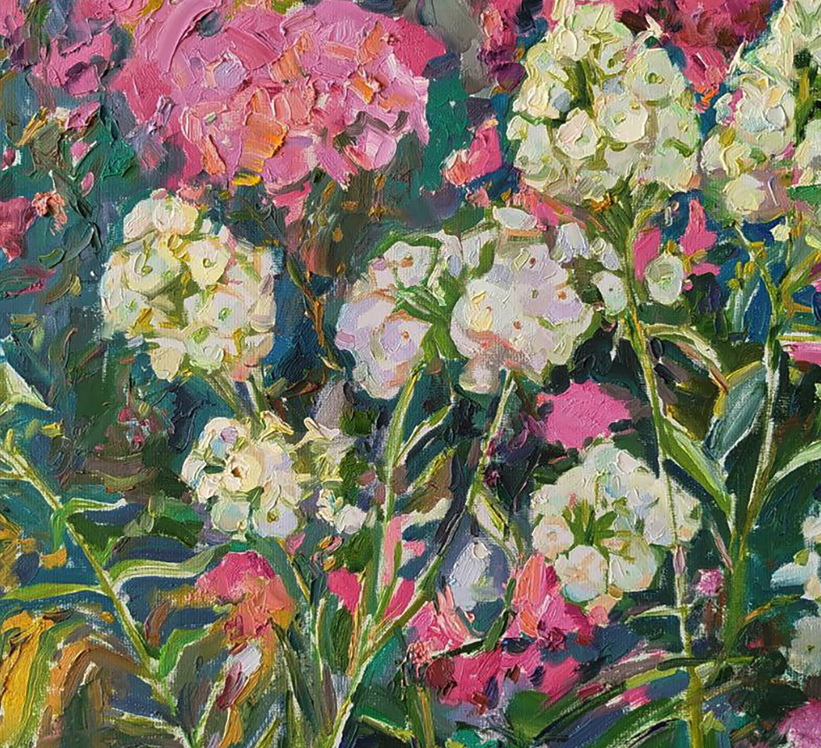 Oil painting Flowers of July Leonid Pavlenko - 6