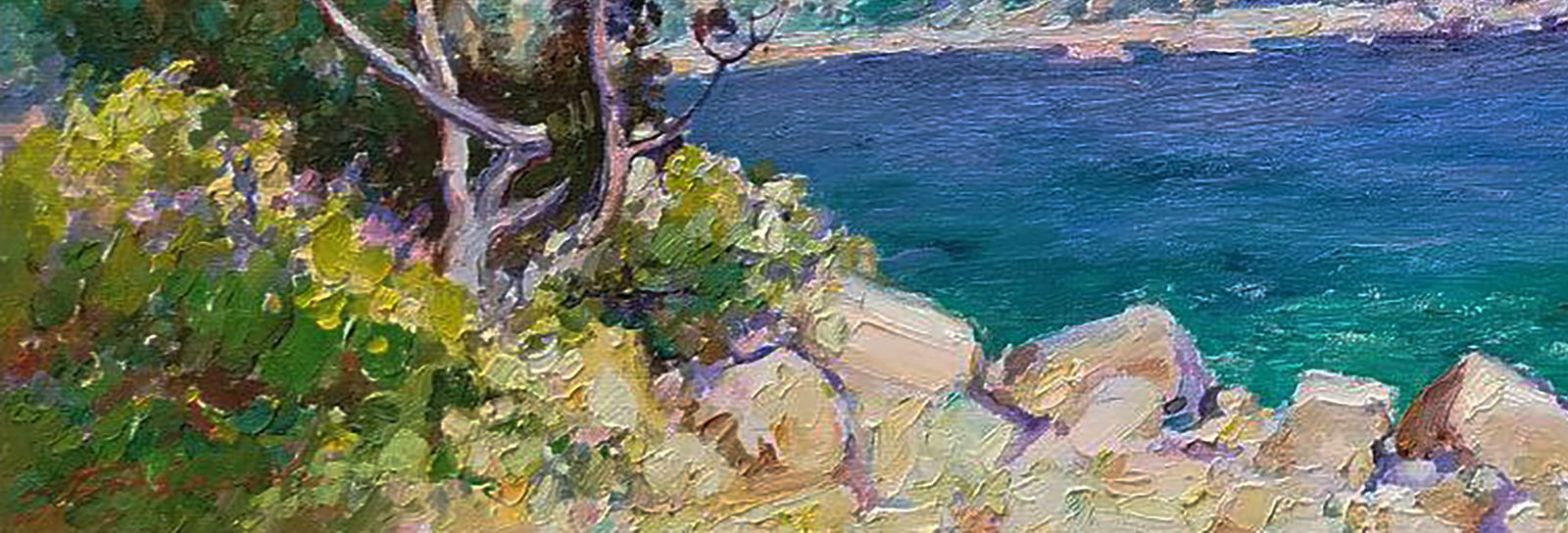 Oil painting South coast of the sea Leonid Pavlenko - 3