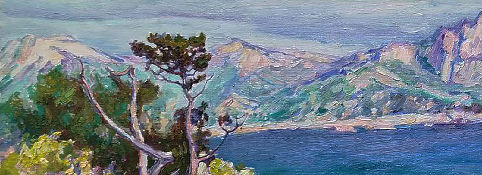 Oil painting South coast of the sea Leonid Pavlenko - 4