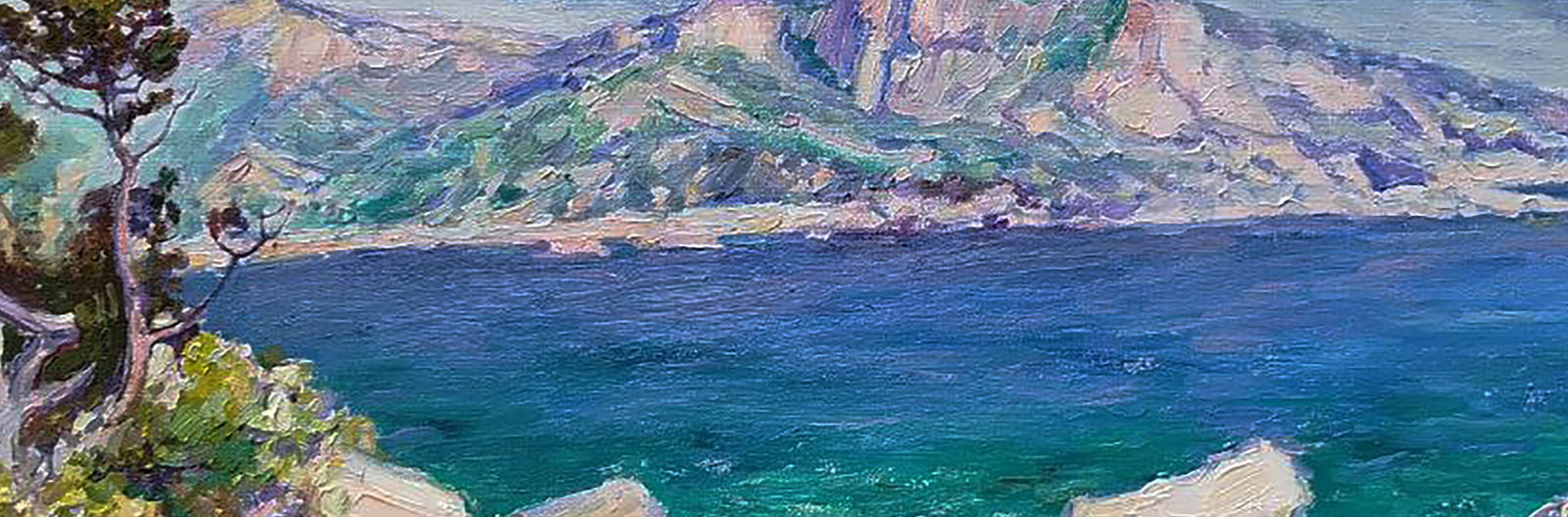 Oil painting South coast of the sea Leonid Pavlenko - 6