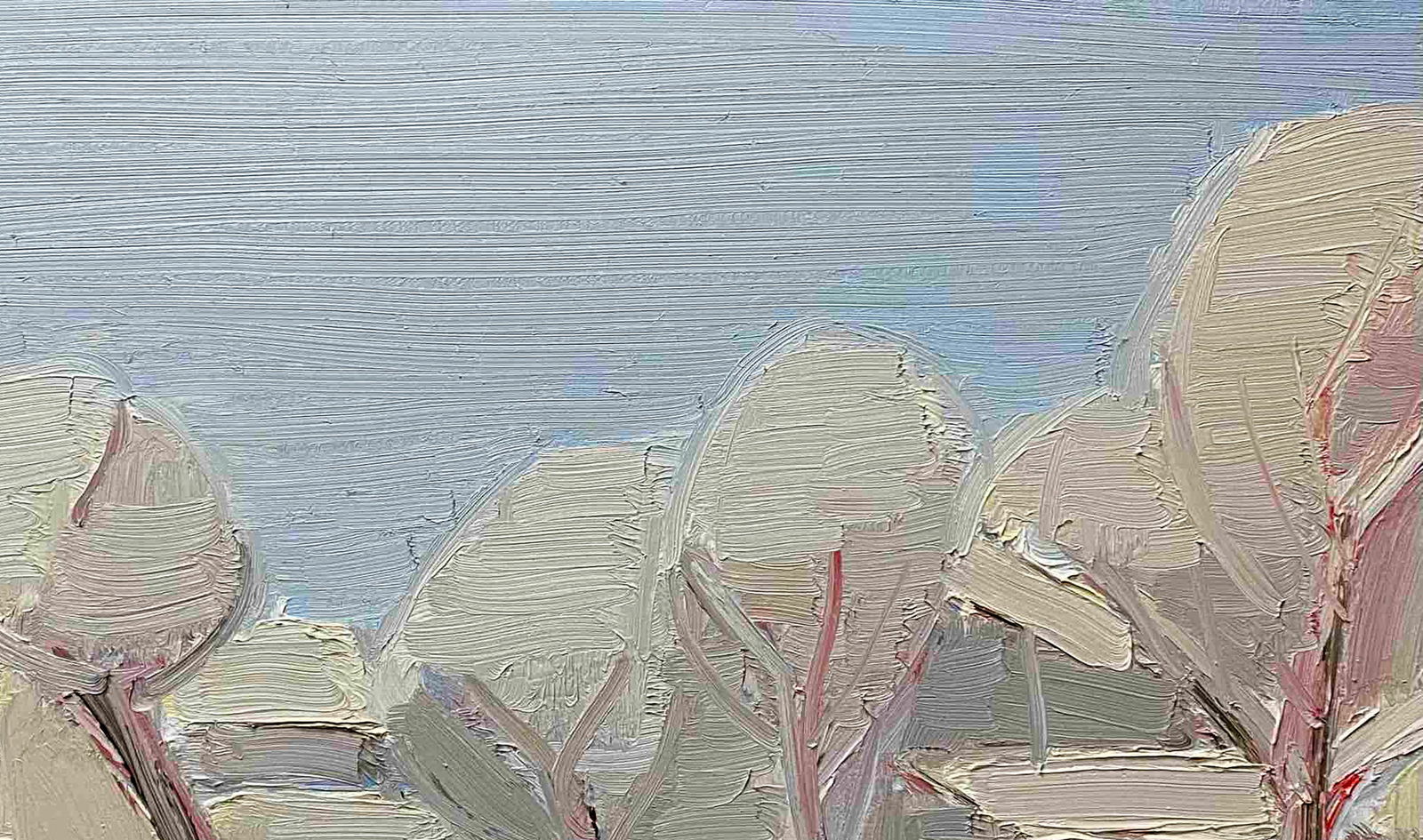 Oil painting Winter day Anatoly Lavrenko - 3