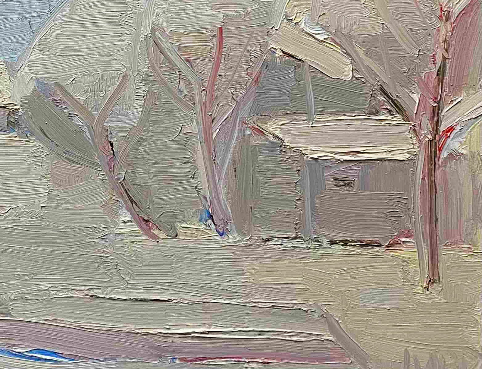 Oil painting Winter day Anatoly Lavrenko - 5