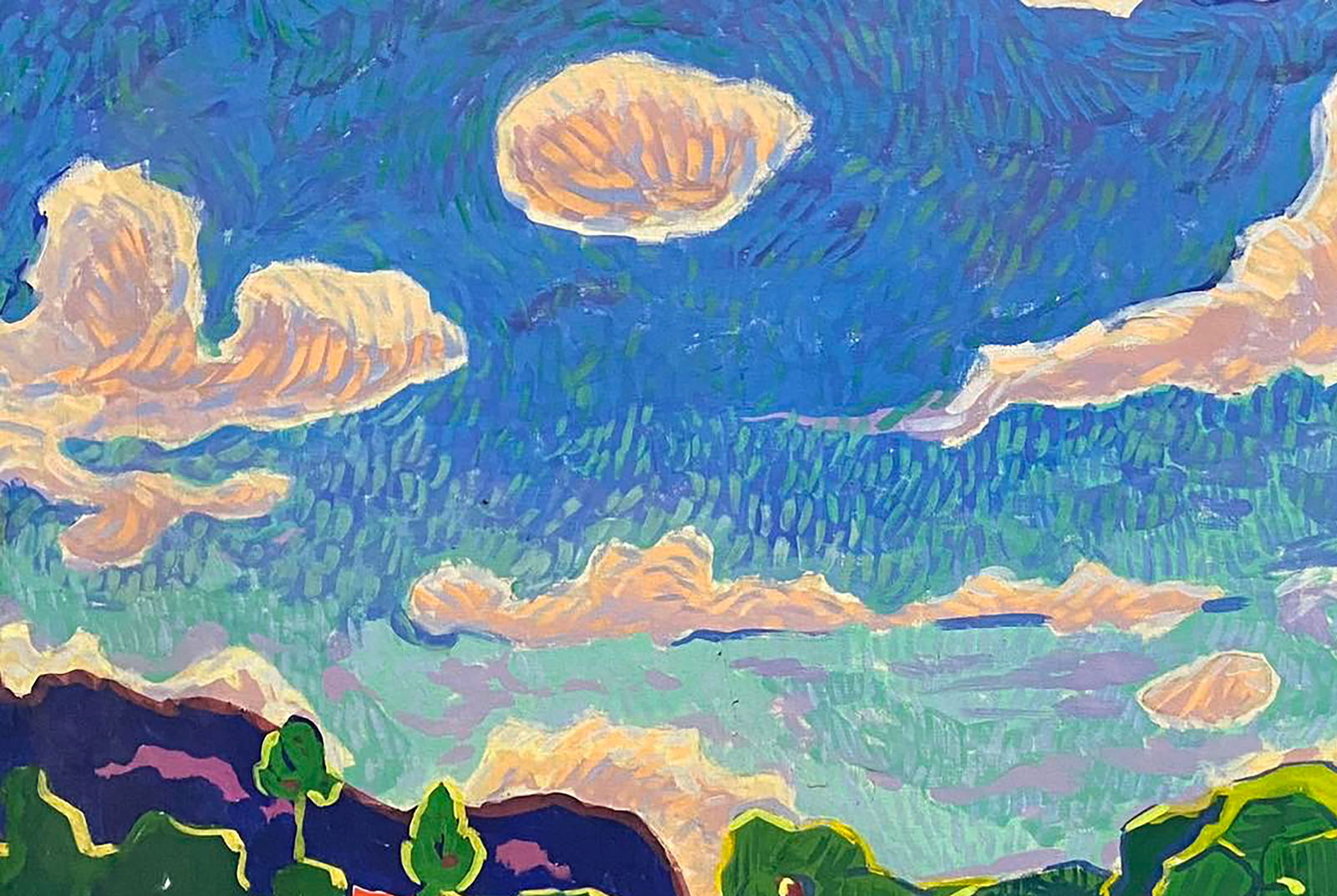 Oil painting Summer day Dmitry Chvala - 2