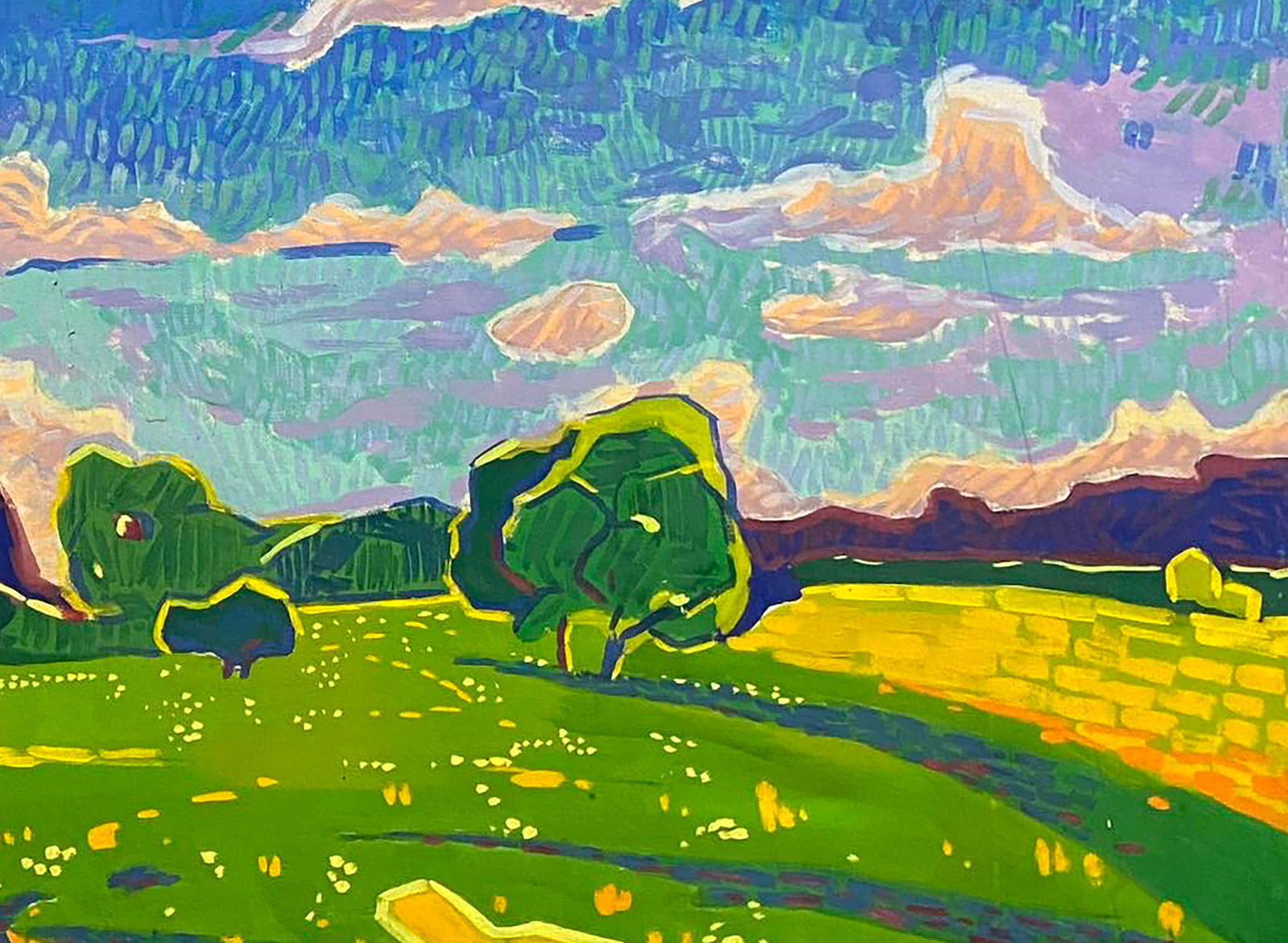 Oil painting Summer day Dmitry Chvala - 5