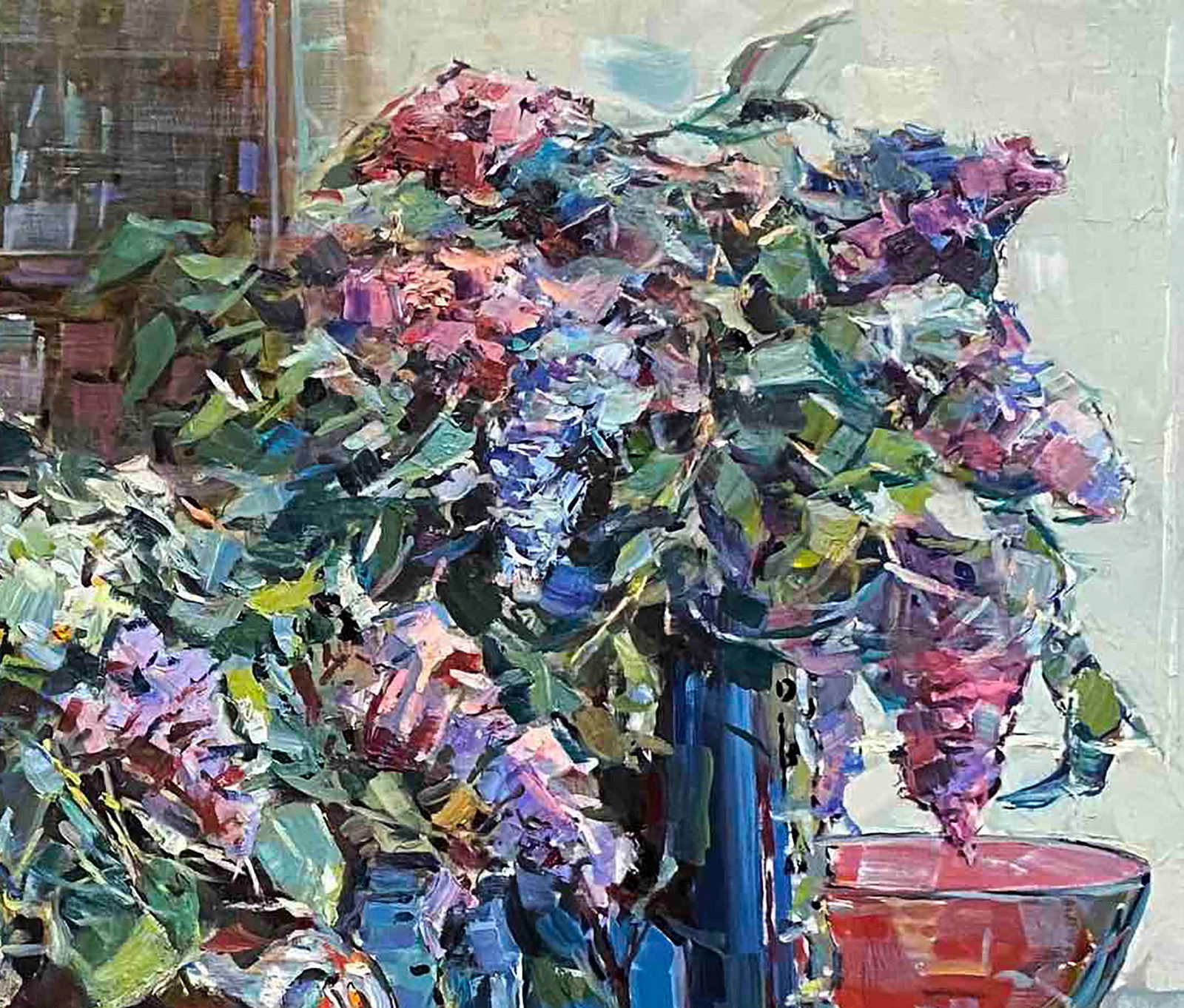 Oil painting Lilac extravaganza Viktor Brikulets - 3