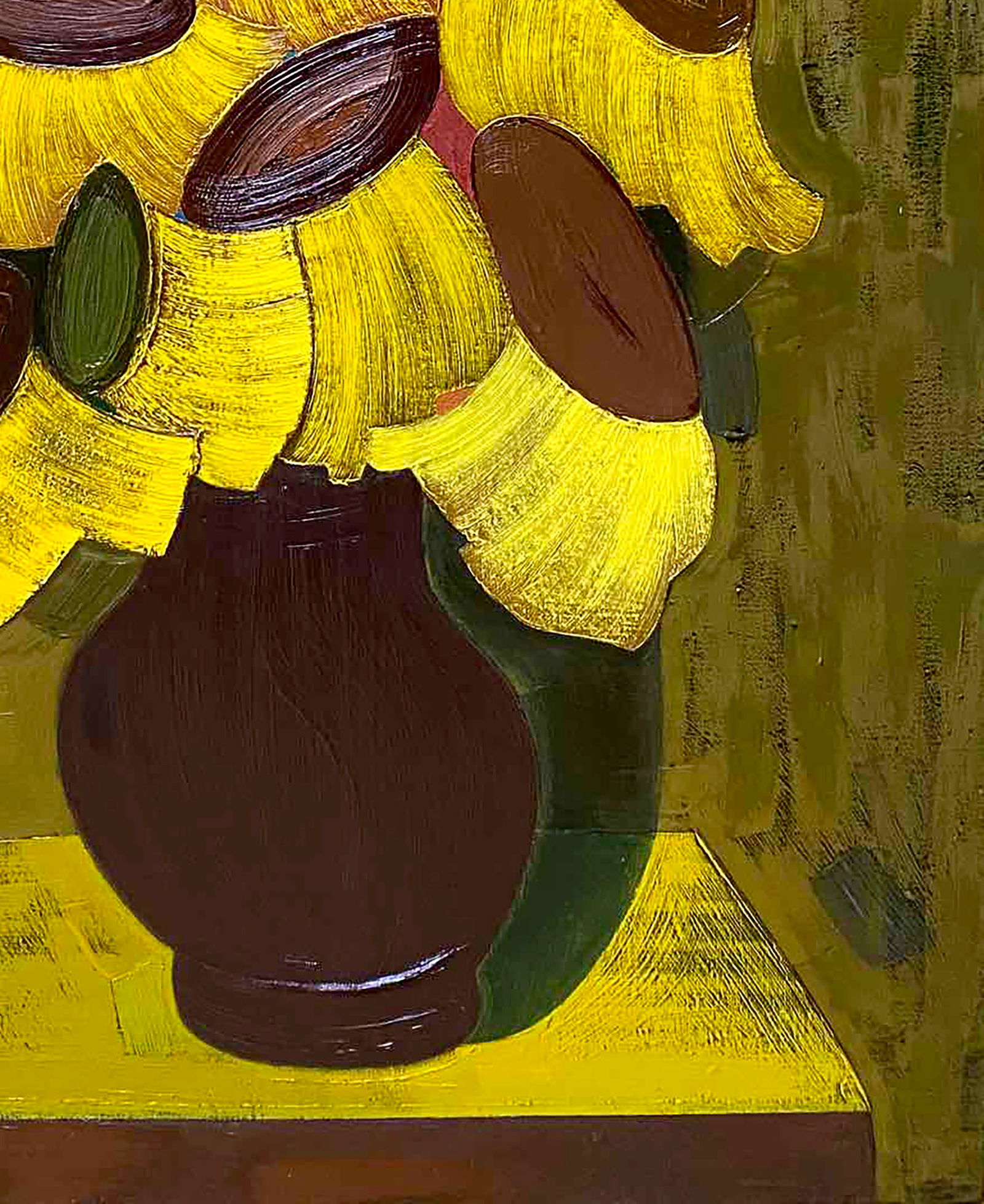 Oil painting Summer flowers Halyna Ridna - 5