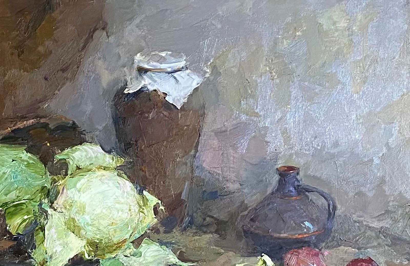 Oil painting There will be borscht Alexander Kriushin - 3