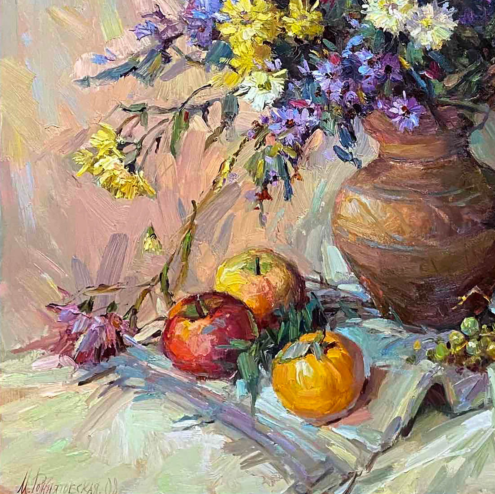 Oil painting Natural gifts Marina Rozhnyatovskaya - 4