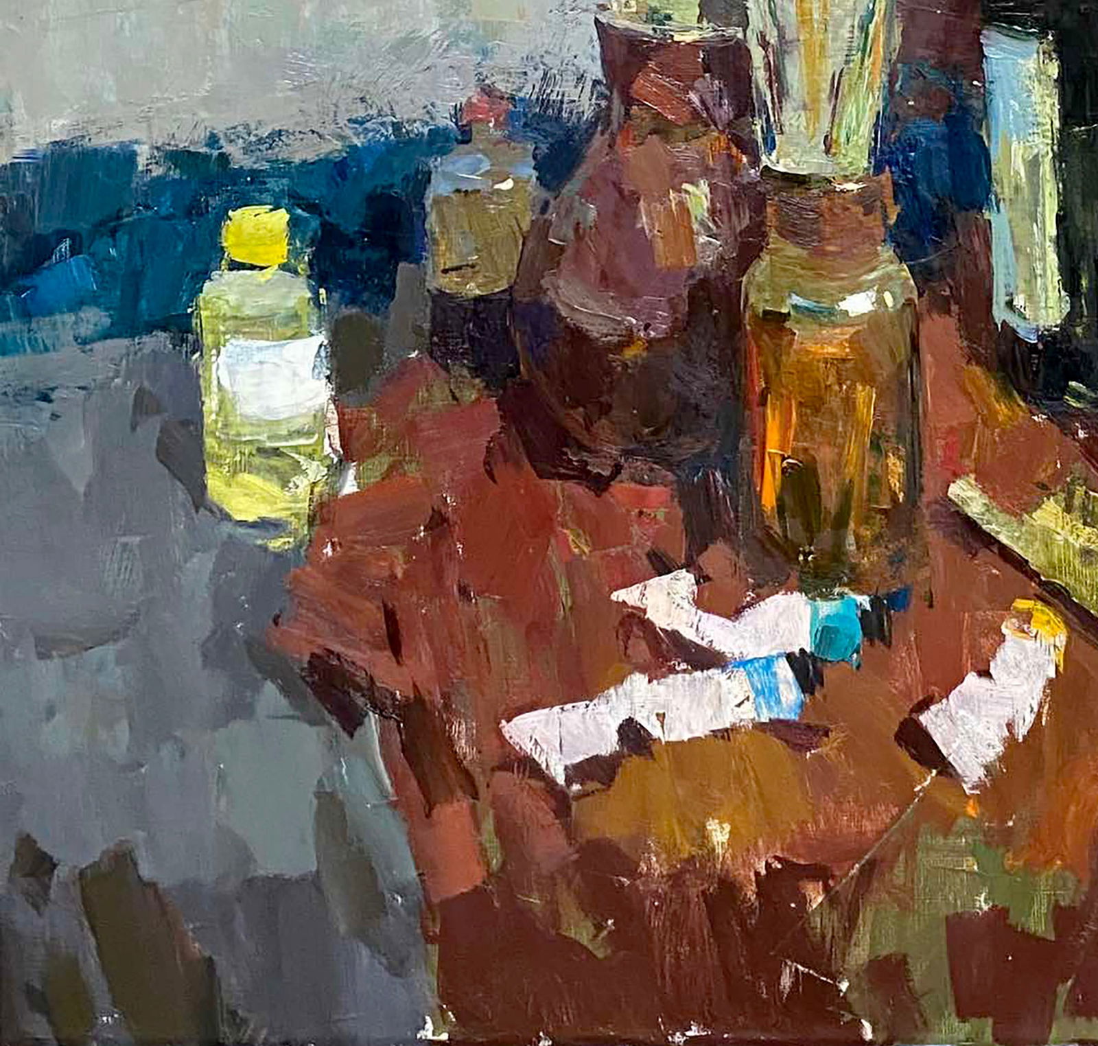 Oil painting In the workshop Alexander Kriushin - 4