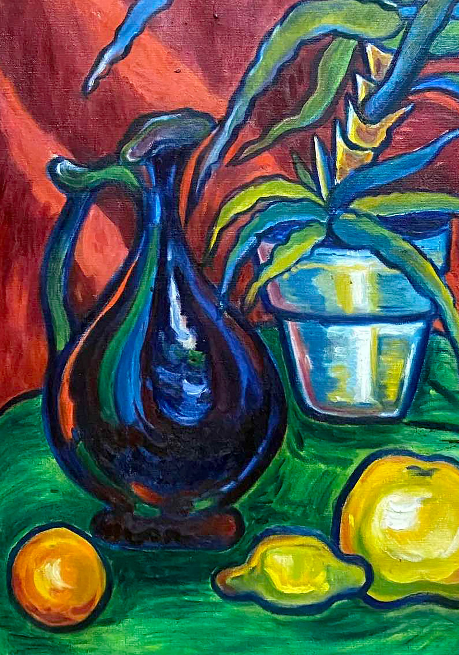 Oil painting Aloe with fruits Svetlana Chorna - 4