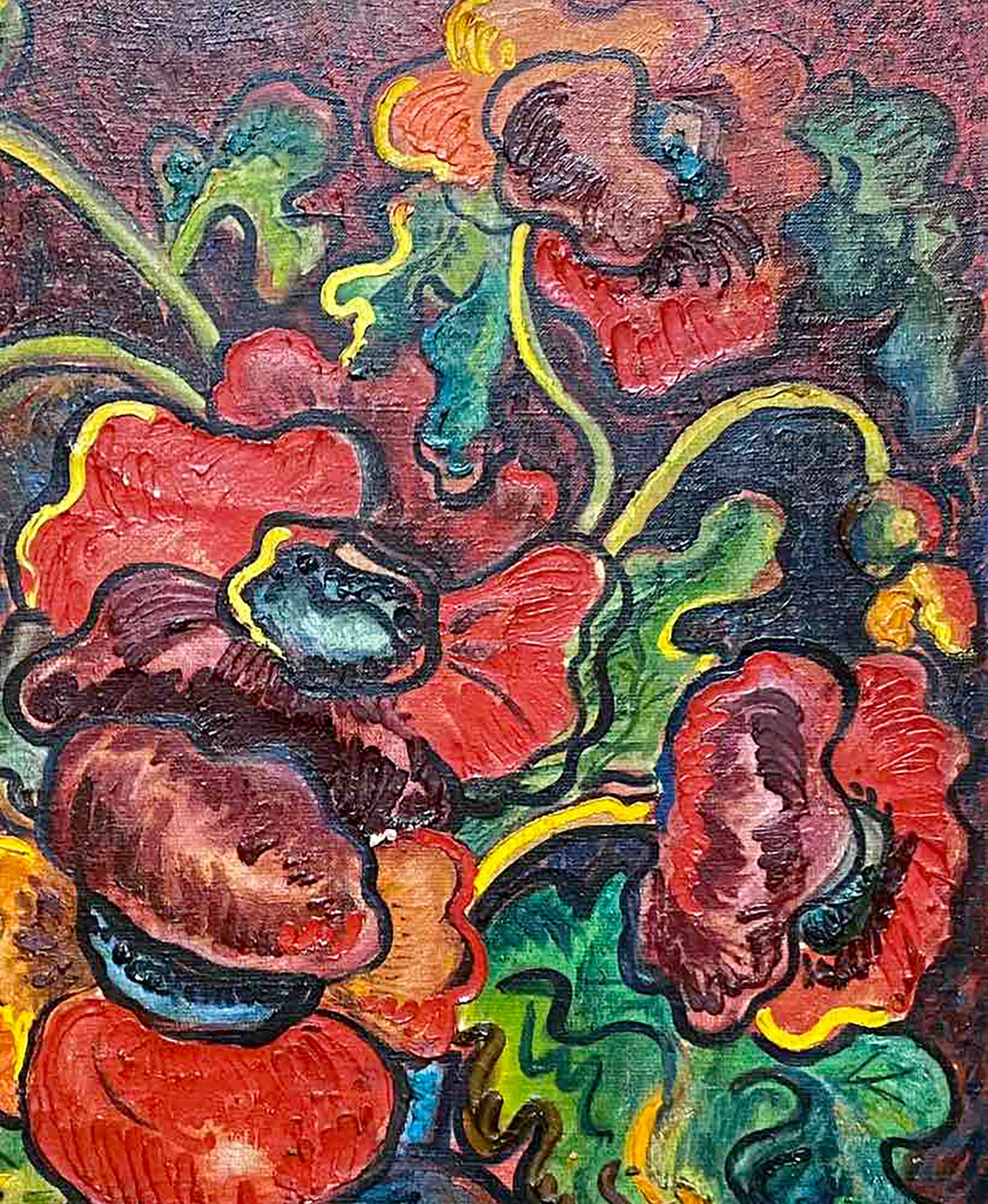 Oil painting Red poppies Svetlana Chorna - 3