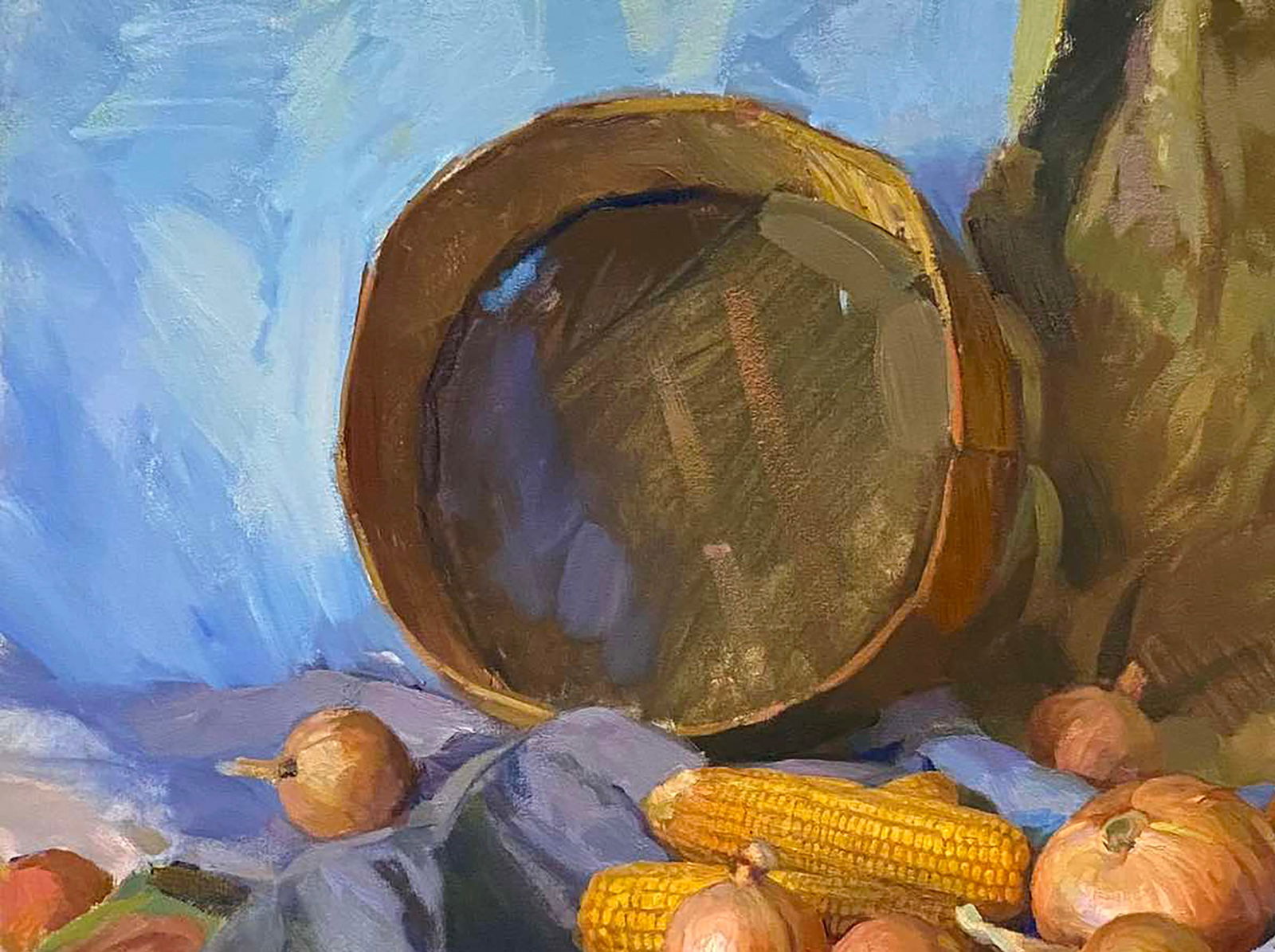 Oil painting Rural still life Viktor Tsiganyuk - 2