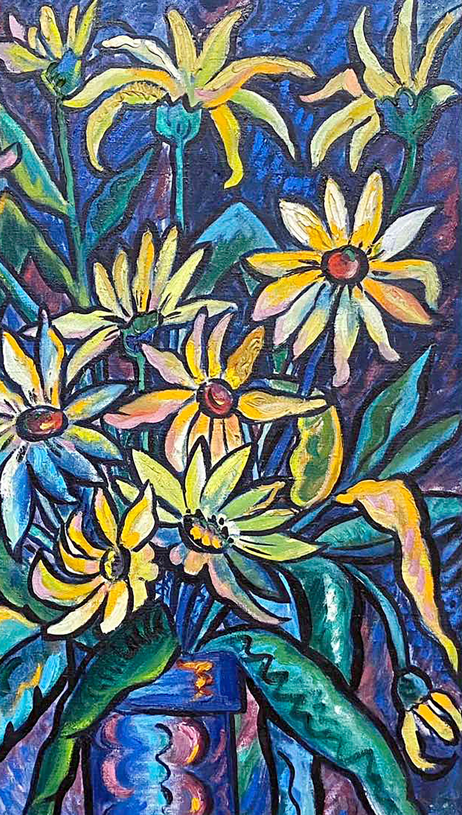 Oil painting Autumn flowers Svetlana Chorna - 3