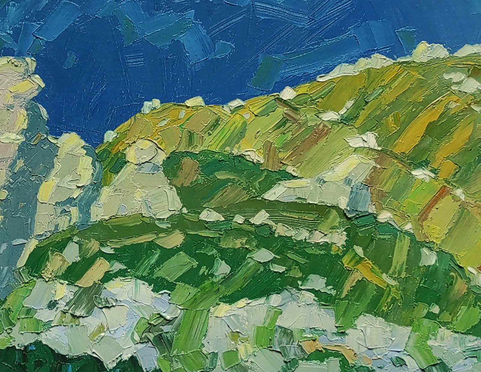 Oil painting Walking in the mountains Yaroslav Savchyn - 5