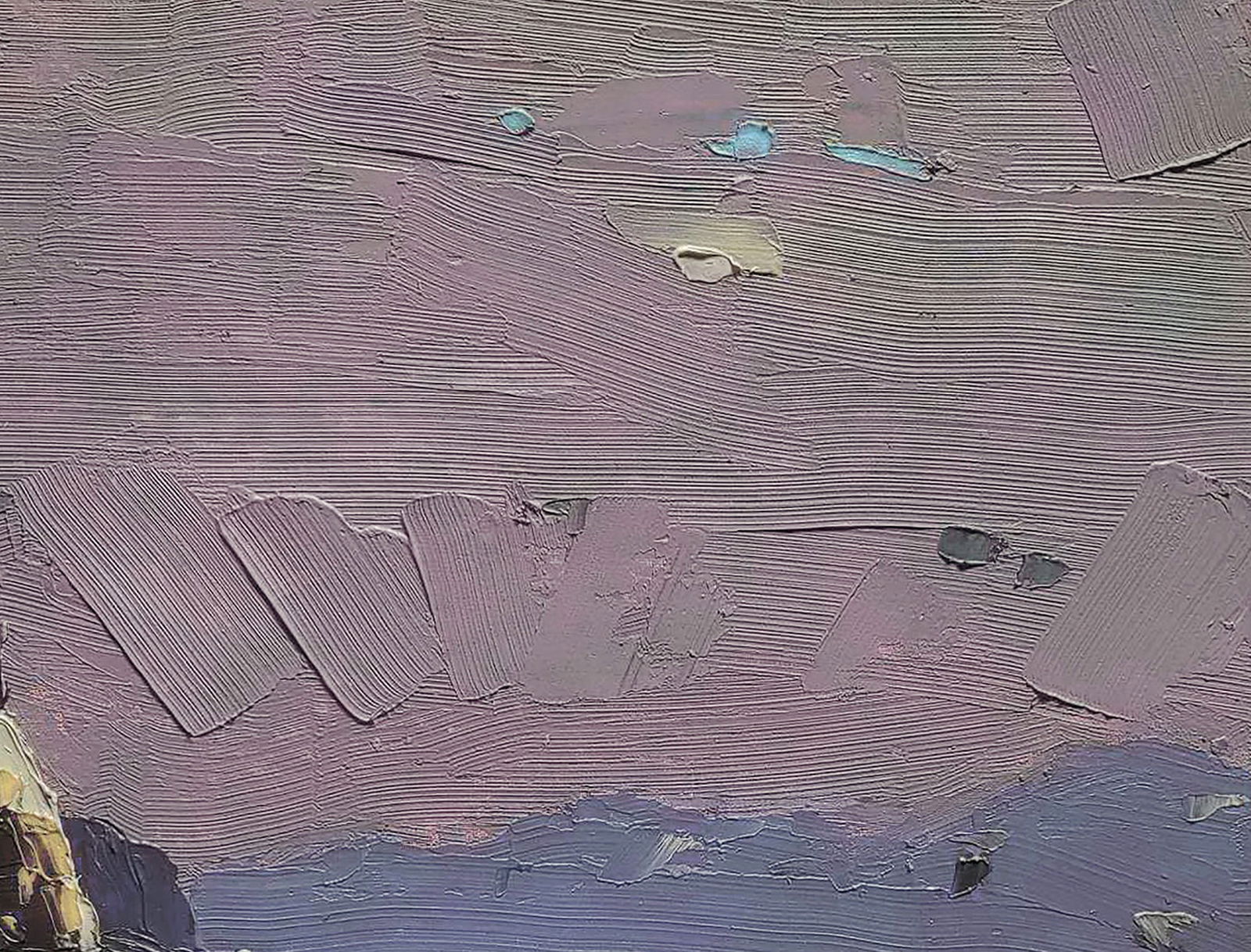 Oil painting Snow covered fields Yaroslav Savchyn - 3