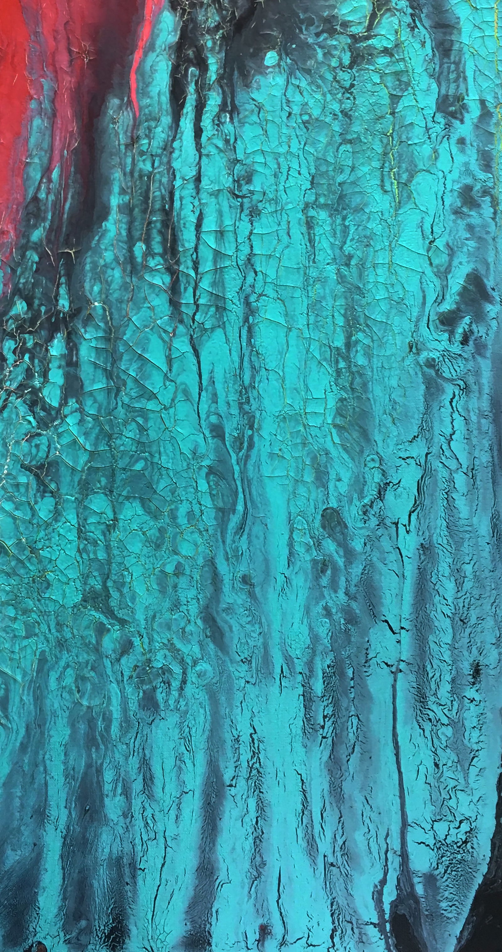 Acrylic painting Clash of the Elements Irina Sitaylo - 5