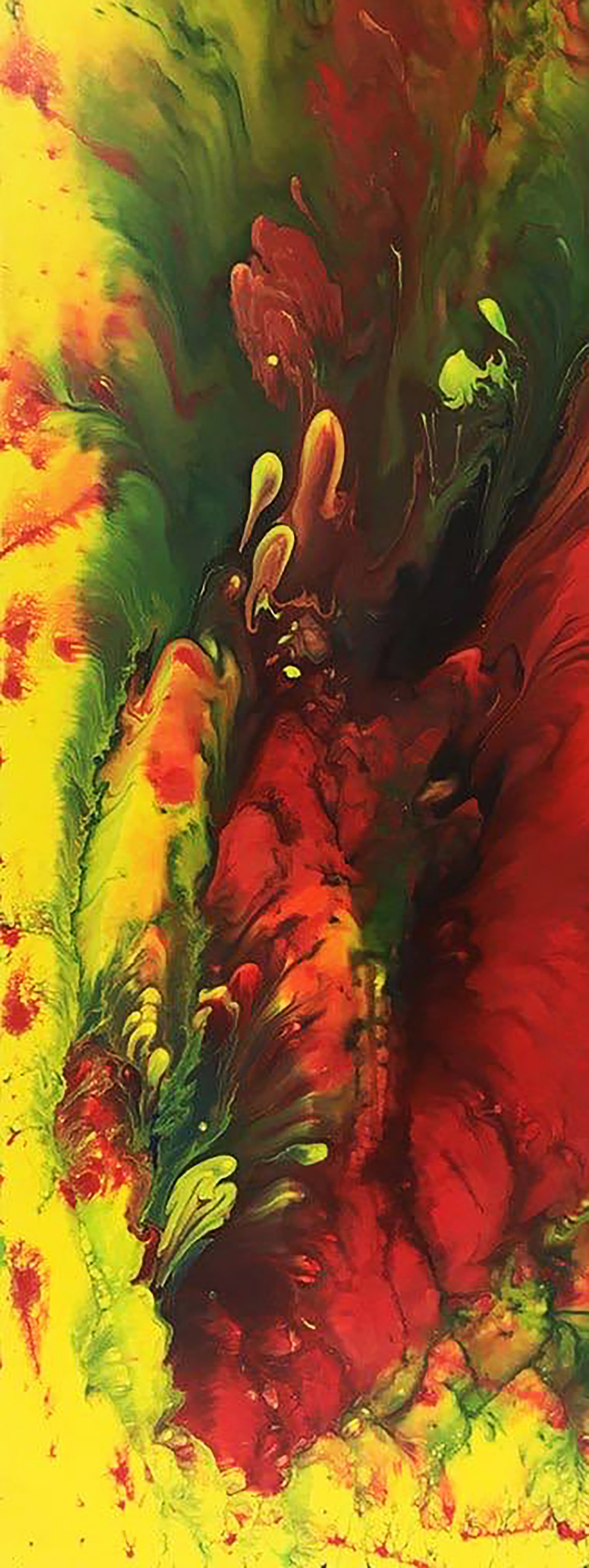 Acrylic painting Burning Poppies Irina Sitaylo - 4