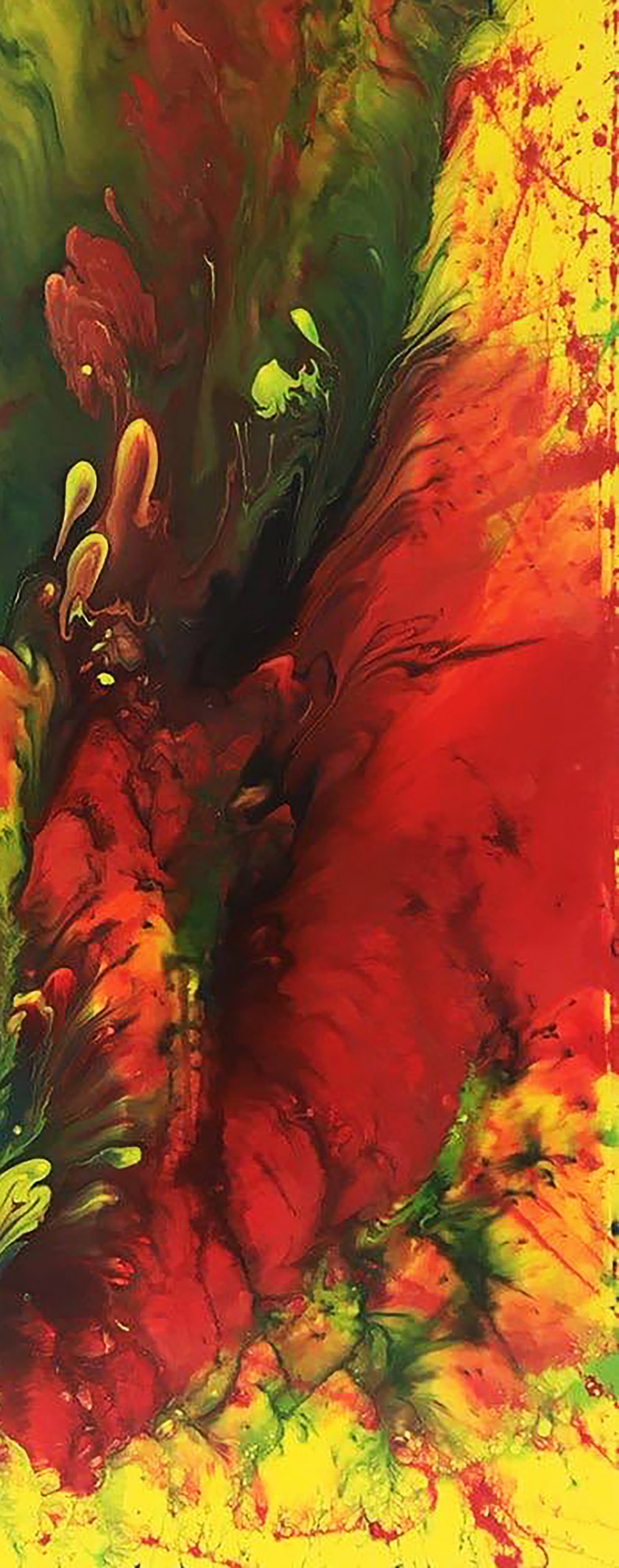 Acrylic painting Burning Poppies Irina Sitaylo - 5