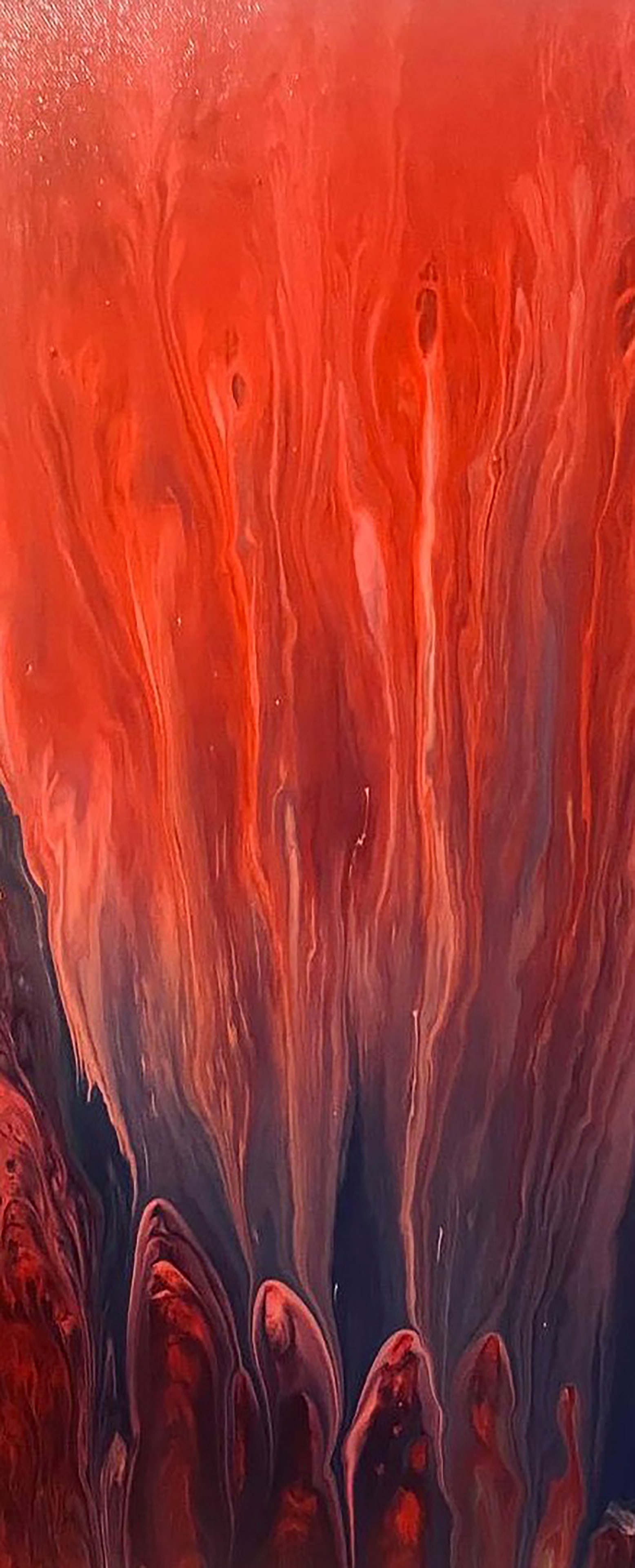 Acrylic painting Fiery Heart Irina Sitaylo - 2