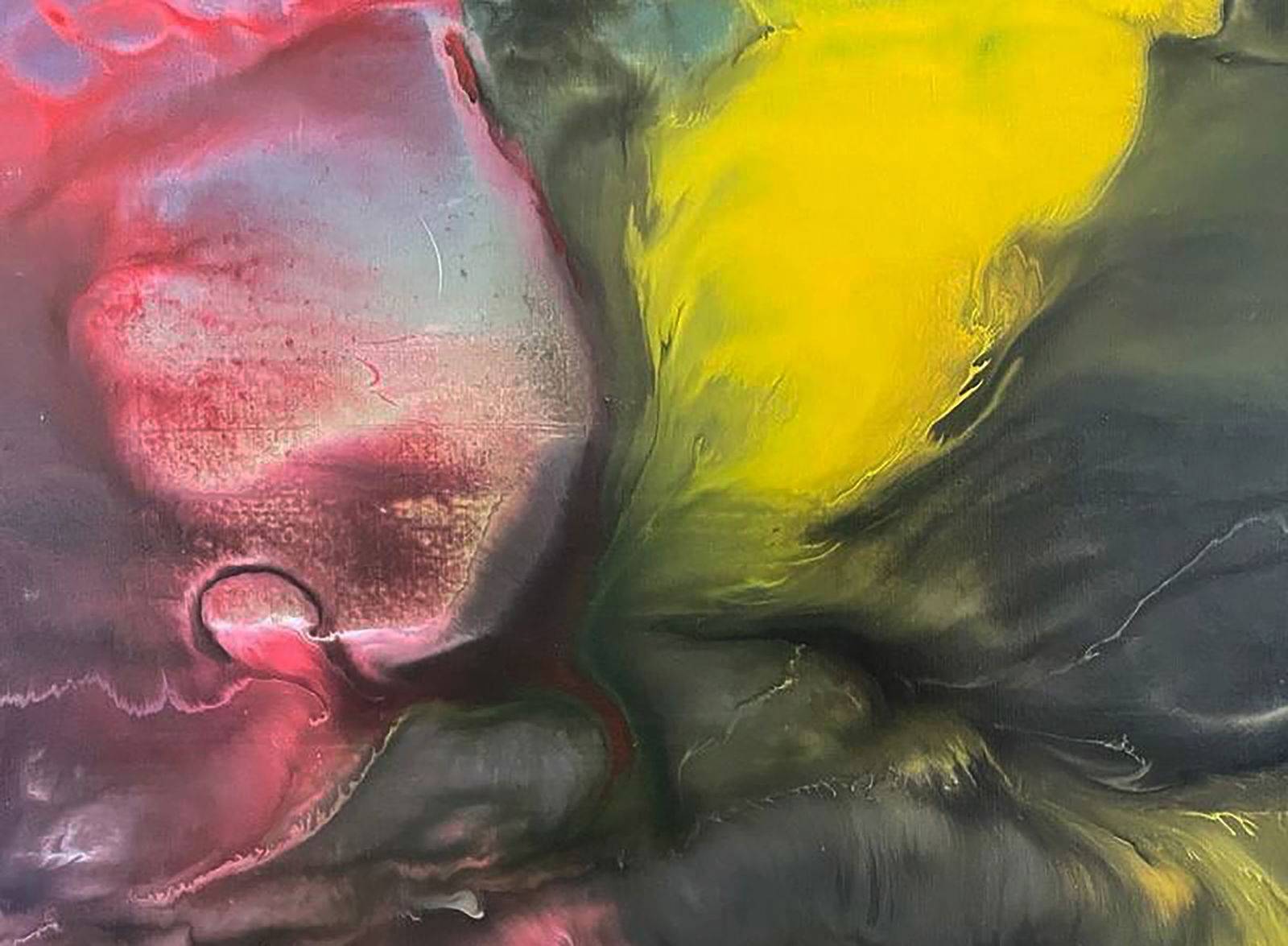 Acrylic painting Flower Storm Irina Sitaylo - 2