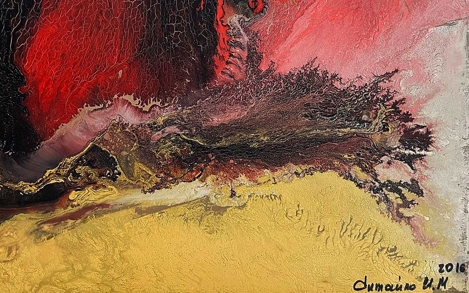 Acrylic painting Energy and Time Irina Sitaylo - 5