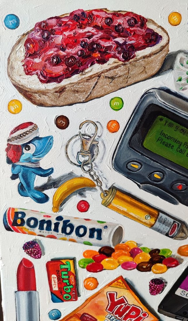 Oil painting Smells like teen spirit Oksana Sklym - 10