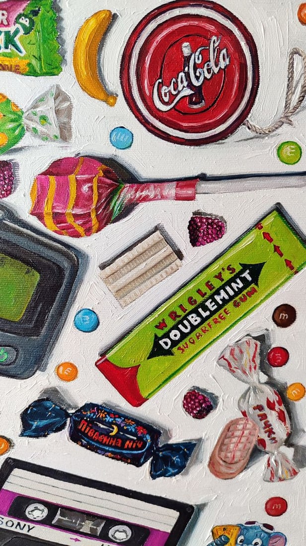 Oil painting Smells like teen spirit Oksana Sklym - 12