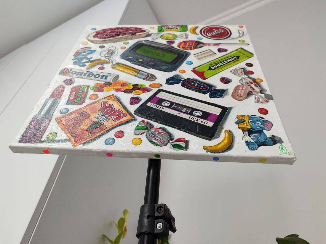 Oil painting Smells like teen spirit Oksana Sklym - 2