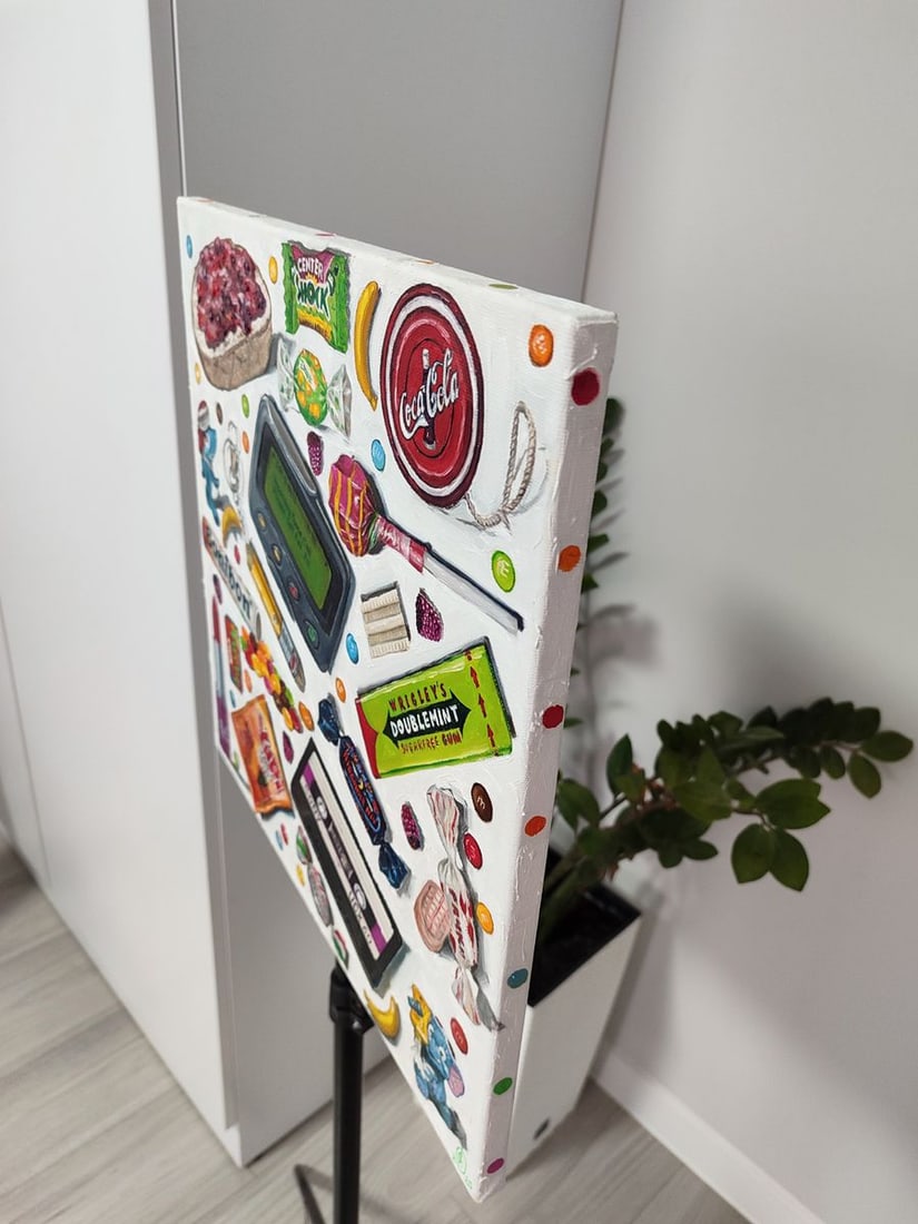 Oil painting Smells like teen spirit Oksana Sklym - 3